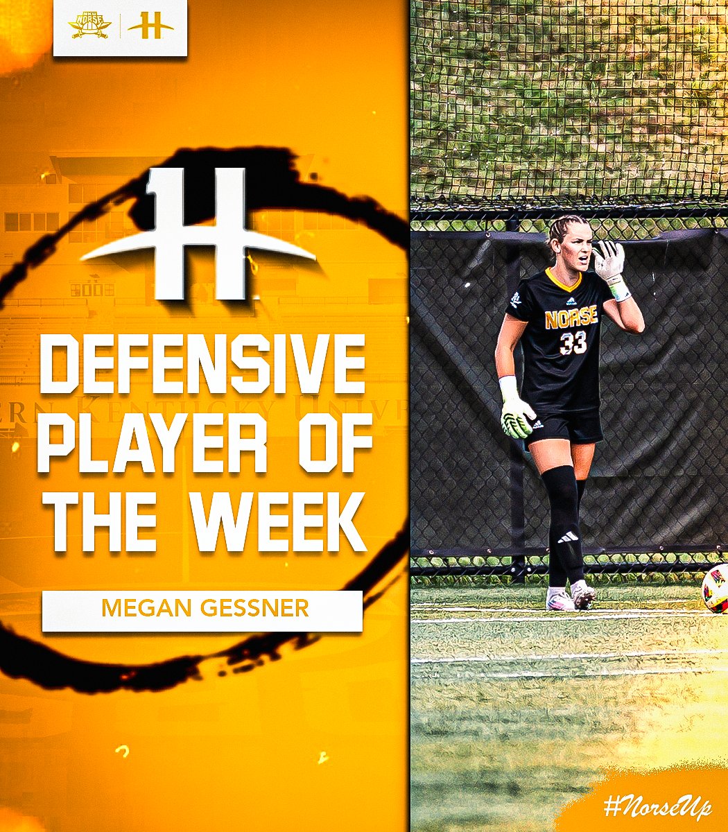 Locked it 𝐃𝐎𝐖𝐍 🔒⬇️

After a pair of shutout victories, Megan Gessner is your #HLWSOC Defensive Player of the Week!