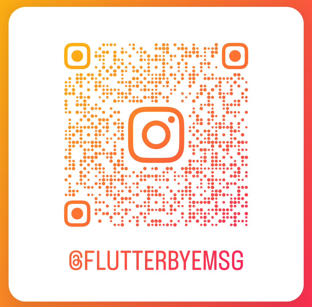 Flutterbye_io's tweet image. Instagram