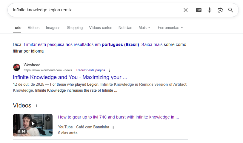 gmatbr's tweet photo. Apenas o @cafebatatinha ranquando em 1° ao procurar sobre infinite knowledge no google 👏 https://t.co/j5DNdy799H