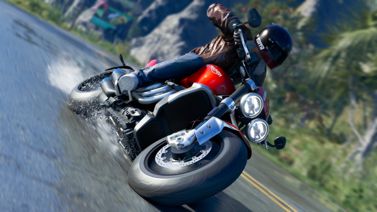 Cyber2084's tweet image. &quot;Triumph Rocket 3 R&quot;

#Ad #UbisoftPartner
#TheCrewMotorfest
#VirtualPhotography