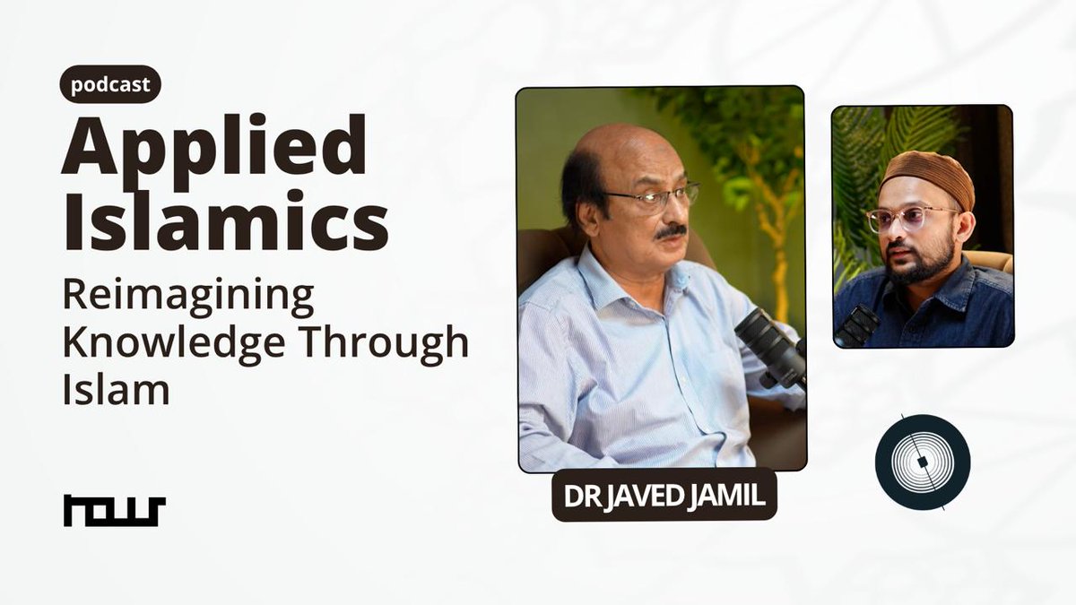 In this conversation, <a href="/_ali_javed_/">Ali Javed</a> speaks with <a href="/drjavedjamil/">Dr. Javed Jamil</a> — author and scholar — on how Islamic principles can be systematically applied to modern fields of knowledge.

Watch here: youtu.be/io9myGXpI54

#AppliedIslamics #IslamicStudies #IslamicThought