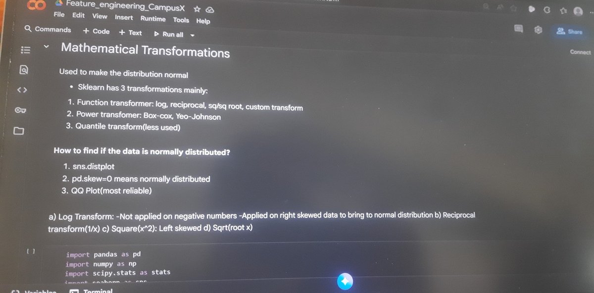 RijakSarla's tweet image. Day 38 of #100DaysofCode
Solved 2 probs on #Codeforces. Couldn't crack the logic: elegant solutions. Completed Mathematical Transformations for ML. Read about Prompt Engineering from Microsoft's Gen AI for Beginners.
#machinelearning #tleeliminators #coding #codingjourney