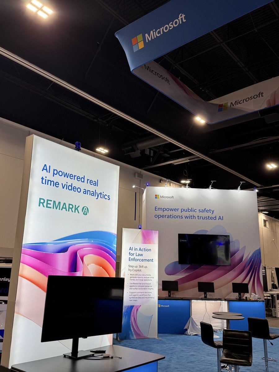 RemarkHoldings's tweet photo. 👁️‍🗨️ Excited to join forces with @Microsoft this week at #IACP2025 in Denver — showcasing how our computer vision AI transforms public safety and real-time awareness.  

From crowd analytics to incident detection, we're redefining smarter, safer communities.  

🔍 Visit us at the Microsoft booth to experience it live.  
#AI #ComputerVision #PublicSafety #IACPDenver  #RemarkAI