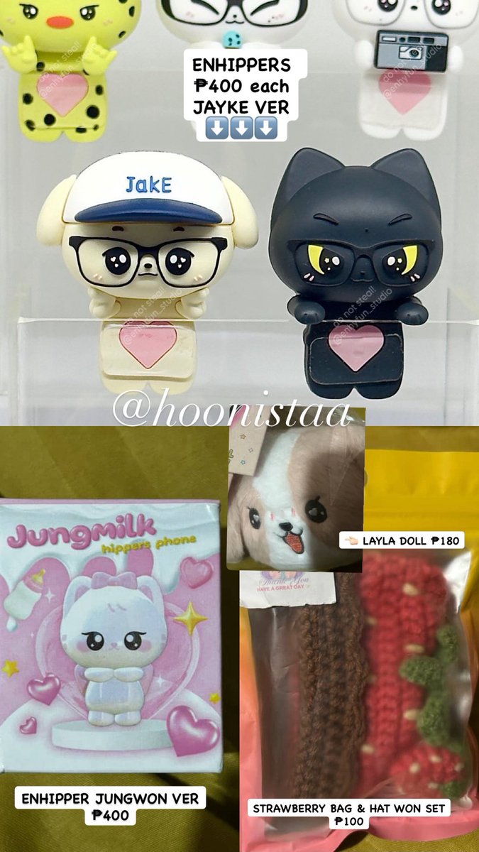 WTS LFB ENHYPEN DOLLS &amp; CLOTHES

•6,200 sold as set
•all onhand except stbos
•payo ✅ dop 1 month w/ 50% nrdp
•can host hatian &amp; ship to diff add
•can steal
•dm to claim 🫶🏻

tags. hongdouni doll dianji tan doll doulaifu doll hunzai &amp; ximeng doll sunoo s clothes enhippers