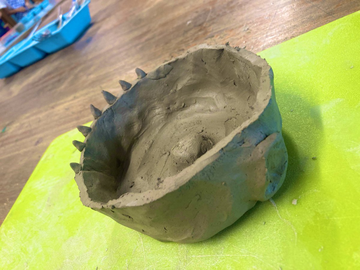 Dempsey_art's tweet image. Empathy pots inspired by a CPD @royalacademy and Harriet Tubman - @KelmscottSchool