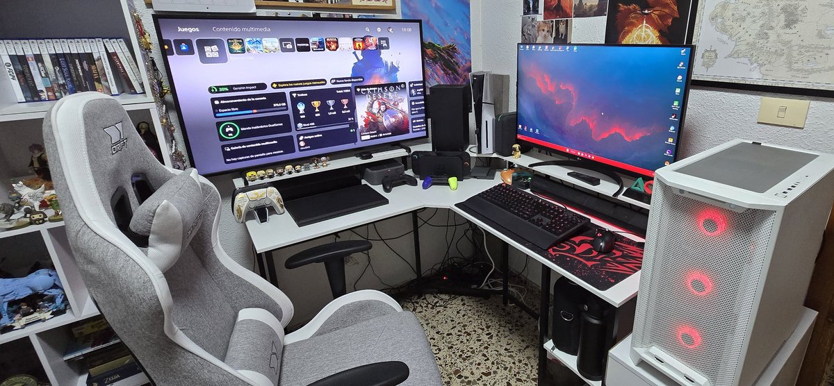 AtsushiToraa's tweet image. He tardado 4 años en conseguirlo pero ha merecido la pena. 
No es el mejor setup ni el más bonito pero me siento orgulloso.