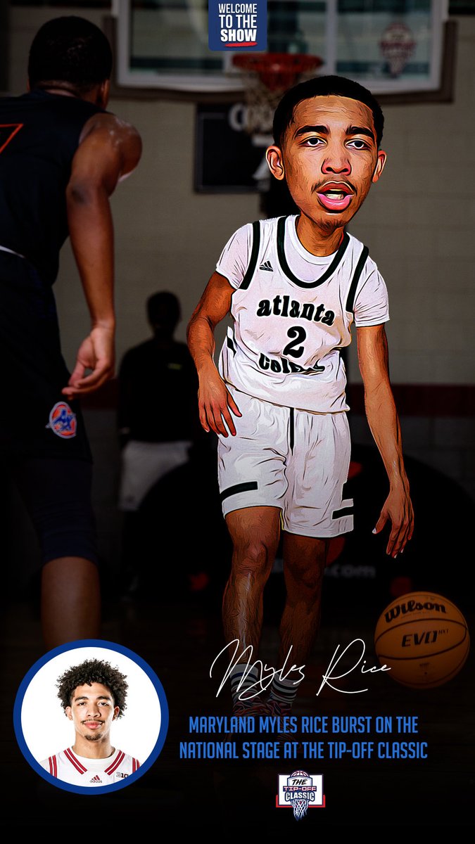 THE TIPOFF CLASSIC (@thetipoffclassi) on Twitter photo Maryland Myles Rice Burst on the National Scene in 2020 at THE TIP-OFF CLASSIC 
๐ - APRIL 10 - 12 Maryland Myles Rice Burst on the National Scene in 2020 at THE TIP-OFF CLASSIC 
๐ - APRIL 10 - 12