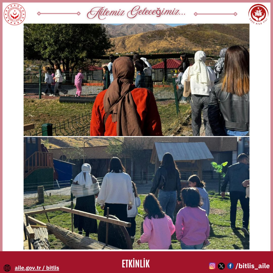 bitlis_aile's tweet image. 🌿 Çocuklarımız, Doğayla  Dolu Bir Günü Geride Bıraktı

📌Koruma ve bakım altında bulunan çocuklarımızın sosyal uyumlarını güçlendirmek, doğayla bağ kurmalarını desteklemek ve psiko-sosyal gelişimlerine katkı sağlamak amacıyla hafta sonu sosyal etkinlik programı düzenlendi.…