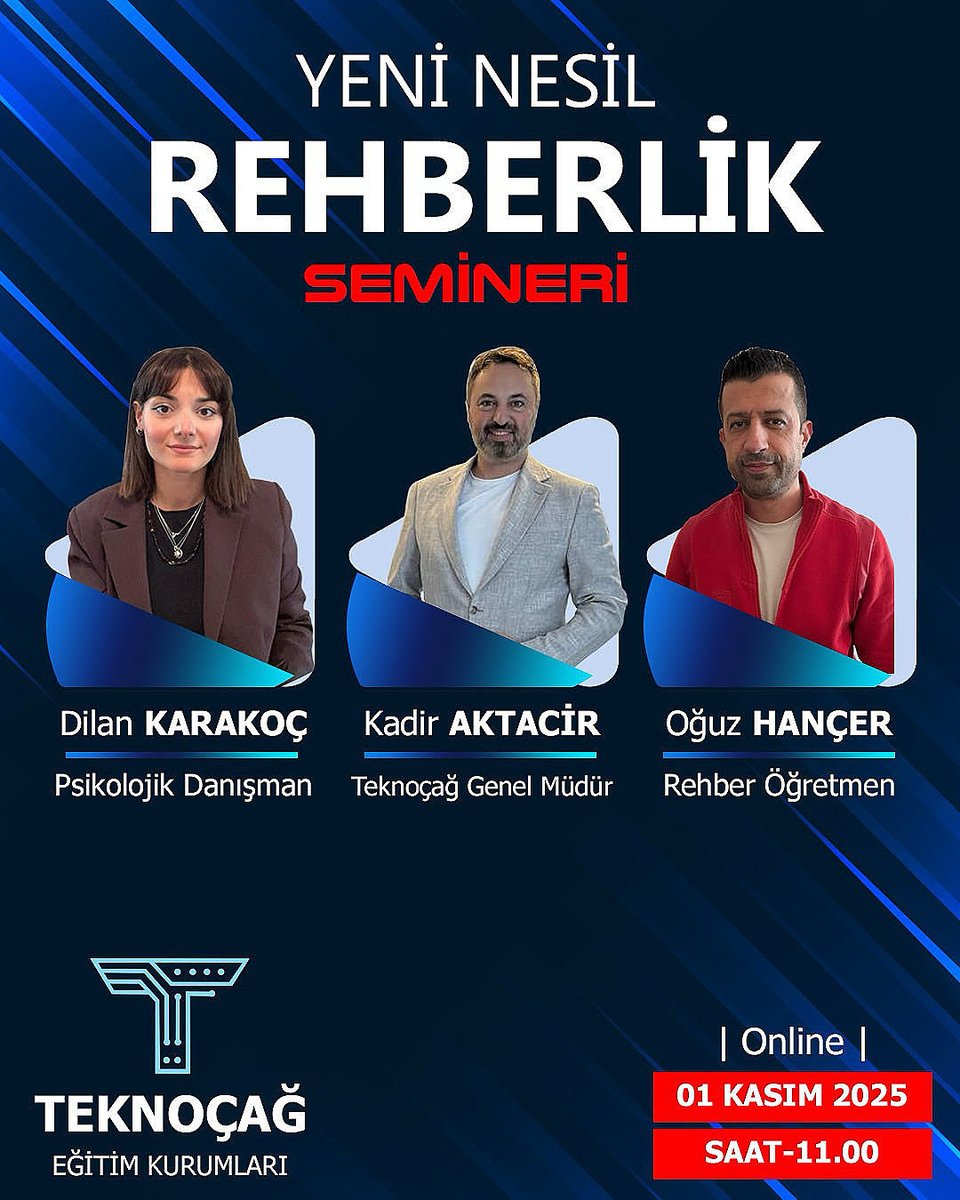 AAktacir's tweet photo. Yeni nesil öğrencilerimiz için yeni nesil rehberlik üzerine konuşma yapacağız https://t.co/wQjjoyd0YP