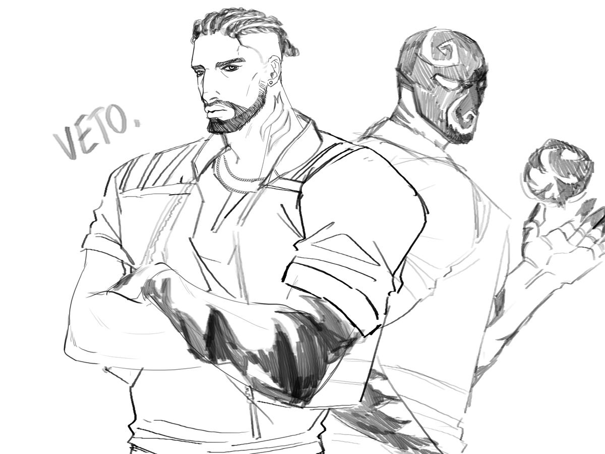 LemonGol6's tweet photo. i try to draw veto🫠 https://t.co/ehQPoVETIi