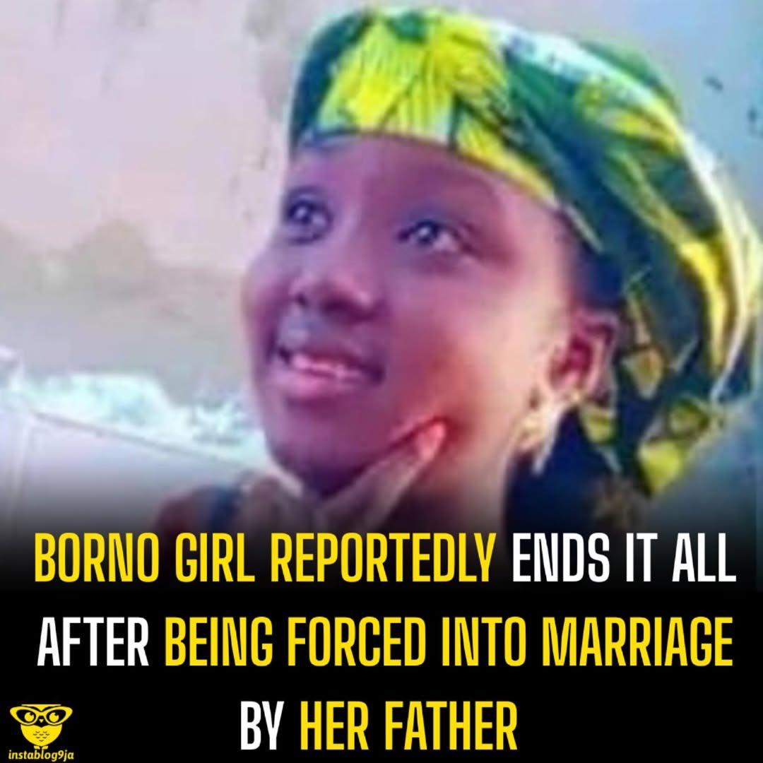 Borno Girl Reportedly Ends It All After Being Forced Into Marriage by Her Father

Tr@gedy struck in Gubio Local Government Area of Borno State on Sunday evening as a young woman allegedly took her own life after being compelled by her father to marry one of his friends.

The