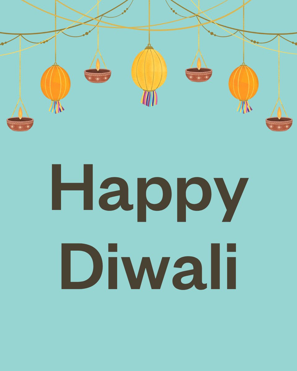 Wishing everyone celebrating a happy #Diwali ✨