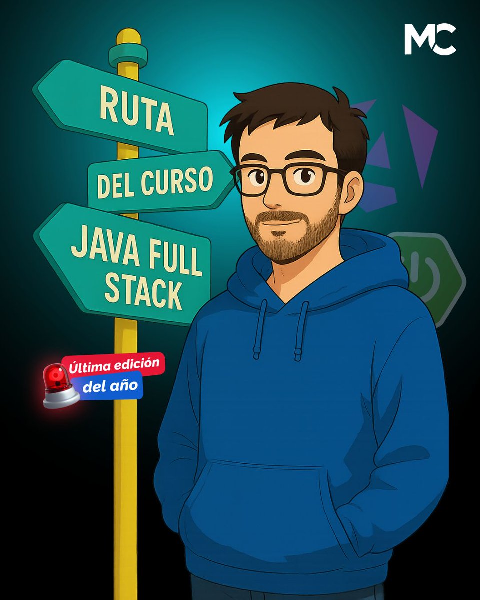mitocode's tweet image. ¡Hey Coder! 🙋🏻♀️🙋🏻♂️. Te compartimos la ruta que seguirás en nuestro curso Java Full Stack 👩🏻💻👨🏻💻
🚨 ÚLTIMA EDICIÓN DEL AÑO: Java Full Stack
📆 Inicio: 21 de Octubre
📲 buff.ly/rGGeZKy
.
#mitocode #programacion #programador #tecnologia #java #javafullstack #rutadecurso