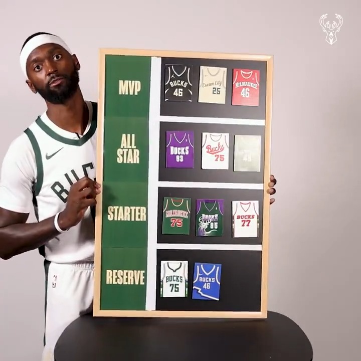 Your favorite players rank their favorite Bucks jerseys. 