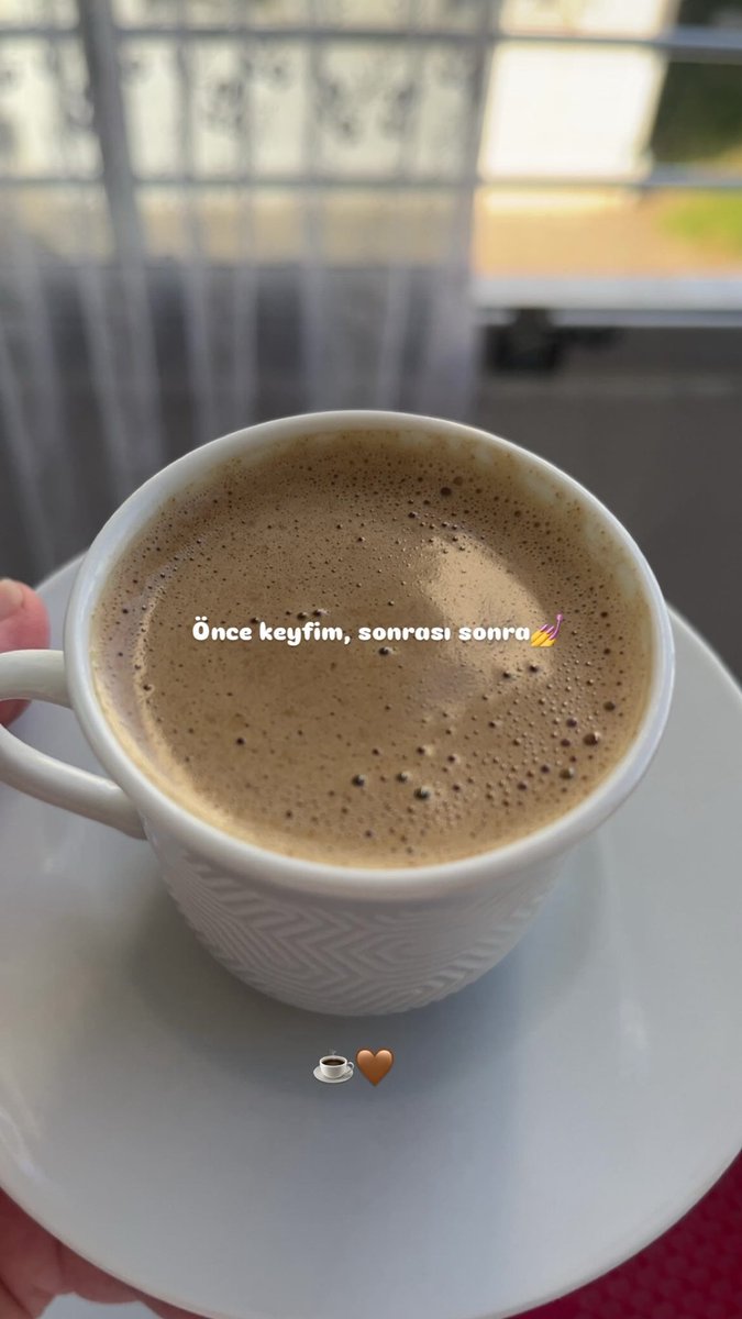 Önce keyfim, sonrası sonra💅