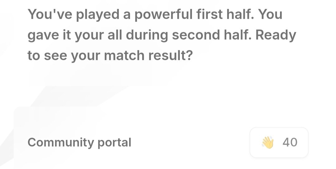 40 days of check in achieved internally 🙂‍↔️

Daily reminder to all <a href="/ofc_the_club/">OneFootball Club</a> fans to check in and keep your streak alive!

$OFC is coming 😄