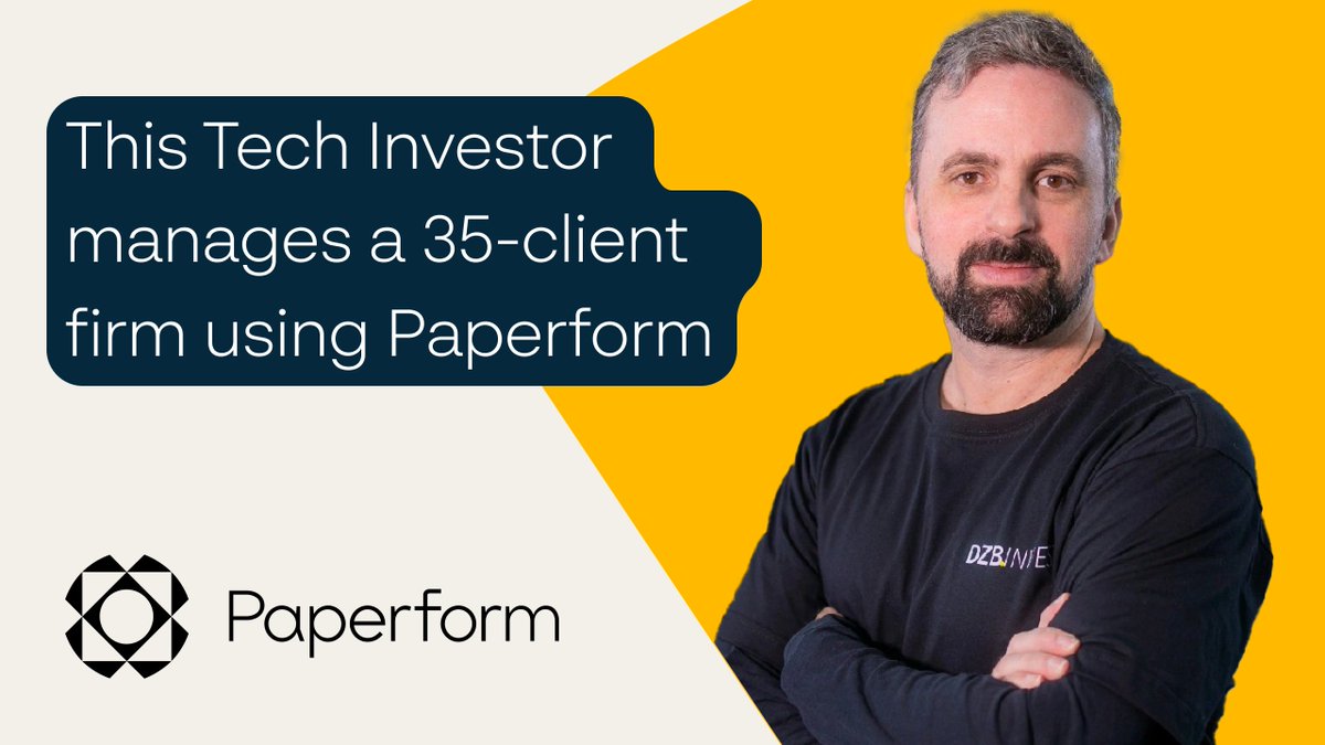 You don’t meet many people like José.
A lawyer who codes and tech partner who leads two companies  — all while managing 35 startup clients with a 7-person team.

Jose shares his automation stack in this unique case study: 
paperform.co/blog/jose-vito…