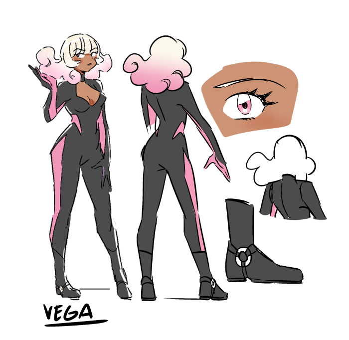 I had to go through my ROADQUEEN art recently and found these old reference pages of the girls, so I'm sharing them for anyone who might  enjoy them 🖤💗