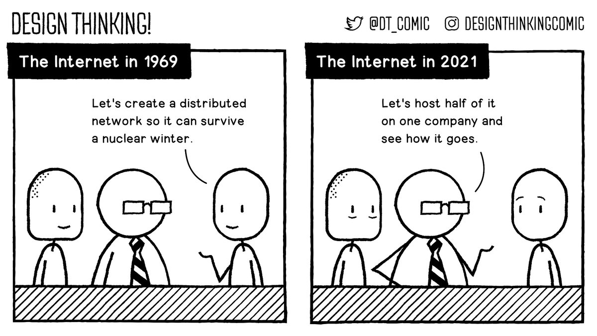 DT_comic's tweet image. With the AWS outage, now’s as good a time as any to post this old strip.
#AWS