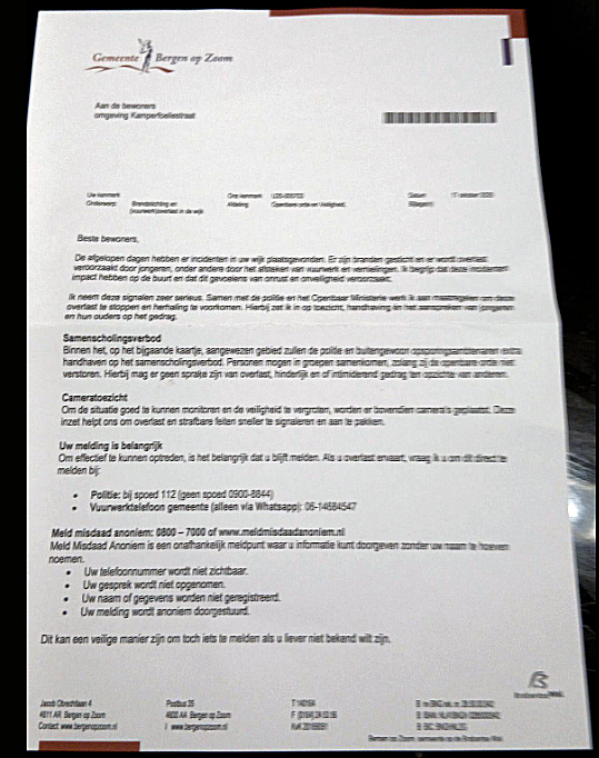 janzo076's tweet photo. @Gemeente_BoZ @112markiezaten Huh? Lees het artikel. Jullie eigen brief! Kennelijk alleen bezorgd in de Kamperfoeliestraat, Acacialaan en Ligusterstraat. Rest van de wijk telt weer niet mee. Wij zijn ook niet geinformeerd over een bijeenkomst vanmiddag in het Huis van de Wijk. https://t.co/qAzqMZLpkj