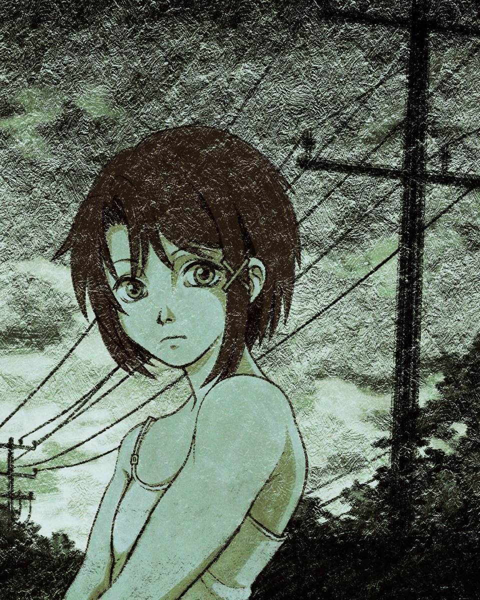 scribbly lain from yesterday 

#SerialExperimentsLain #fanart
