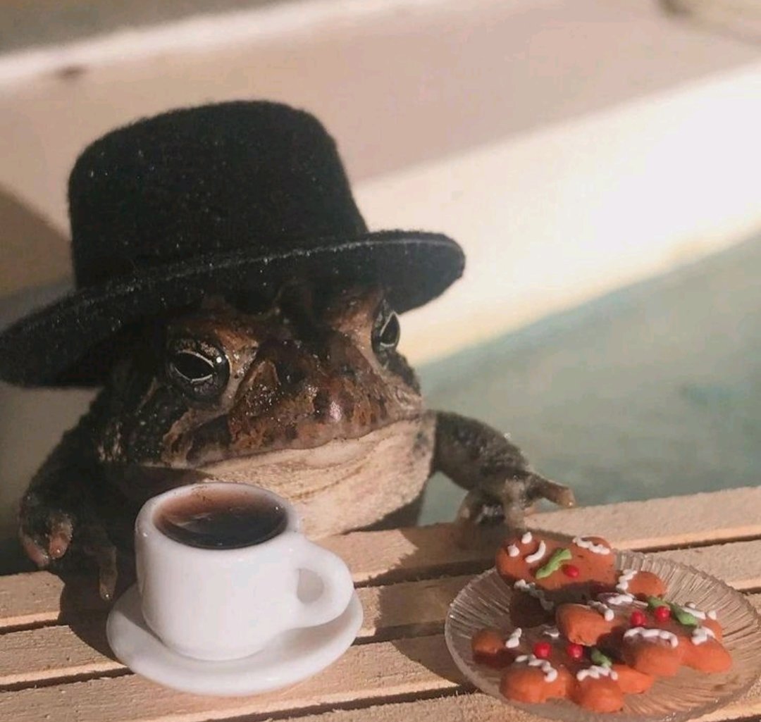 greedy toad tweet media