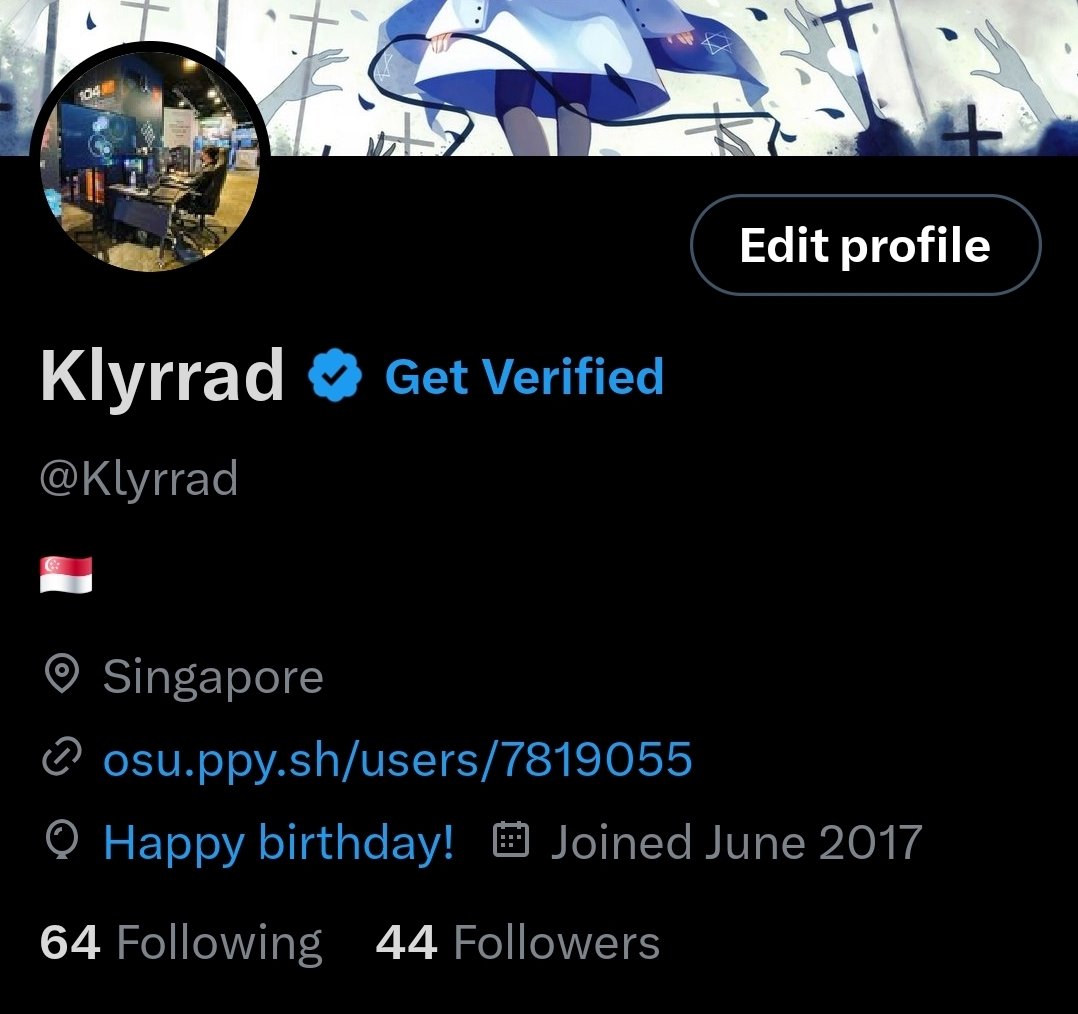 Klyrrad's tweet photo. Fuck I am old. 22 https://t.co/47mXhkQHgy
