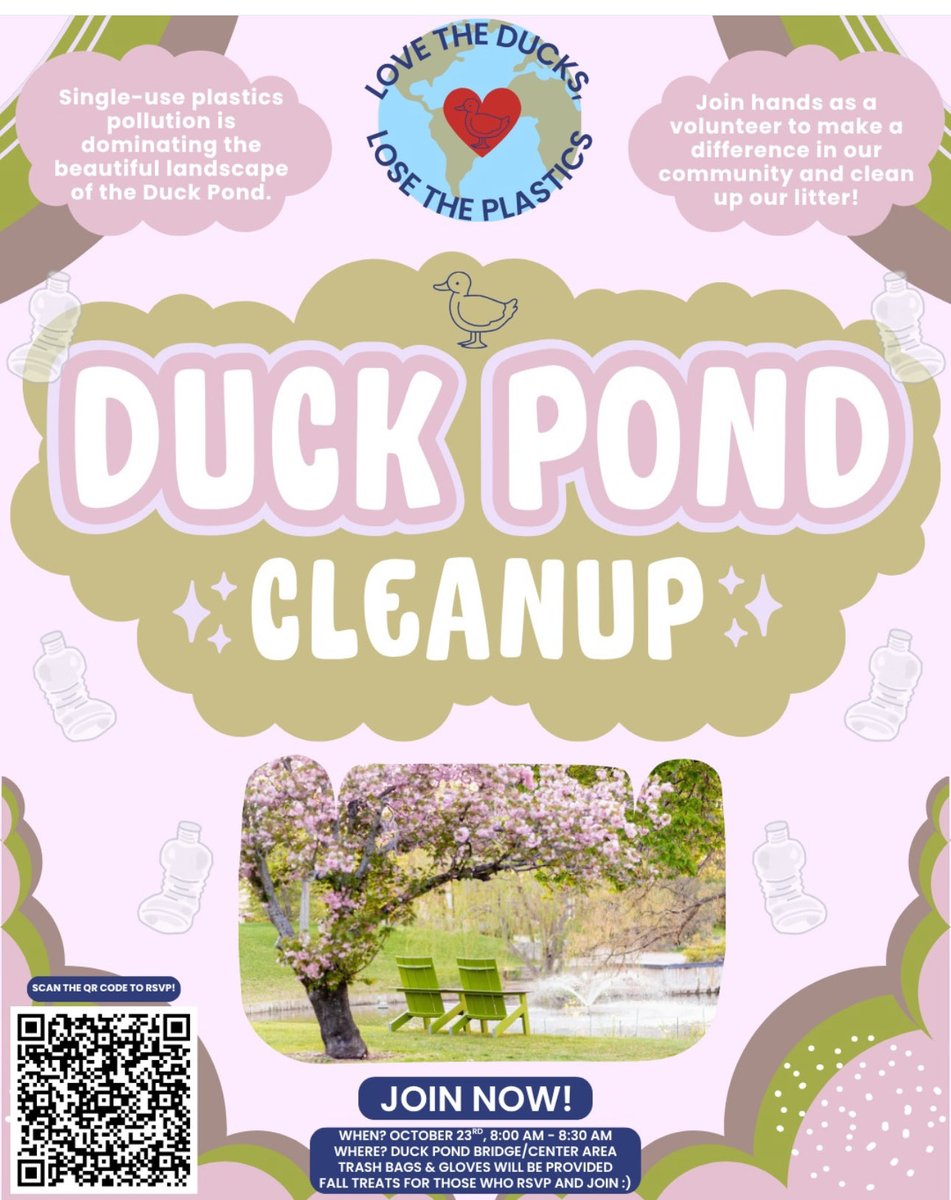 Join us to get rid of plastic waste at the <a href="/UNM/">Univ. of New Mexico</a> #duckpond! <a href="/UNMHonors/">UNM Honors</a>