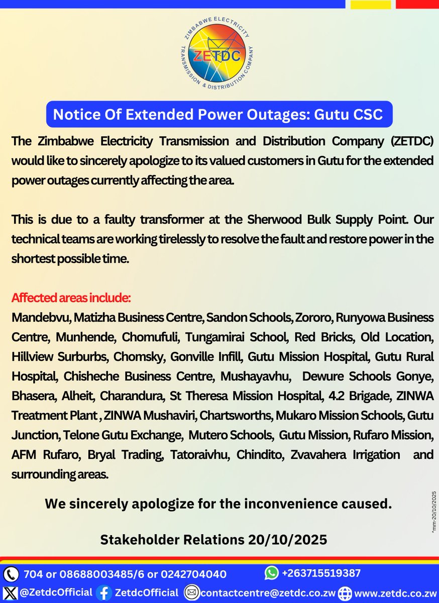 AsterXe_dex's tweet image. #ExtendedPowerOutageUpdate
#EasternRegion
#GutuCSC