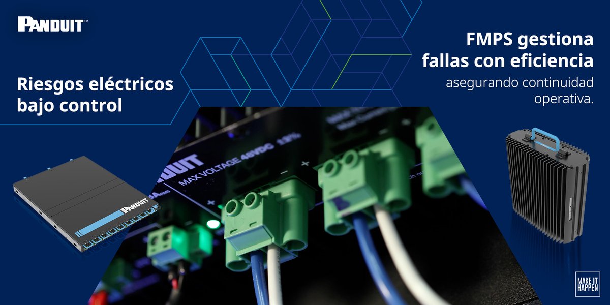 DDR_Mexico's tweet image. La #energía y su manejo eficiente se han convertido en una prioridad para muchísimas industrias. El sistema de Clase 4 de #Panduit permite afrontar los desafíos que presenta el presente y prepararse para los de mañana, ¡Contáctanos!⚡ ddrmexico.com.mx

#FMPS #EnergiaClase4
