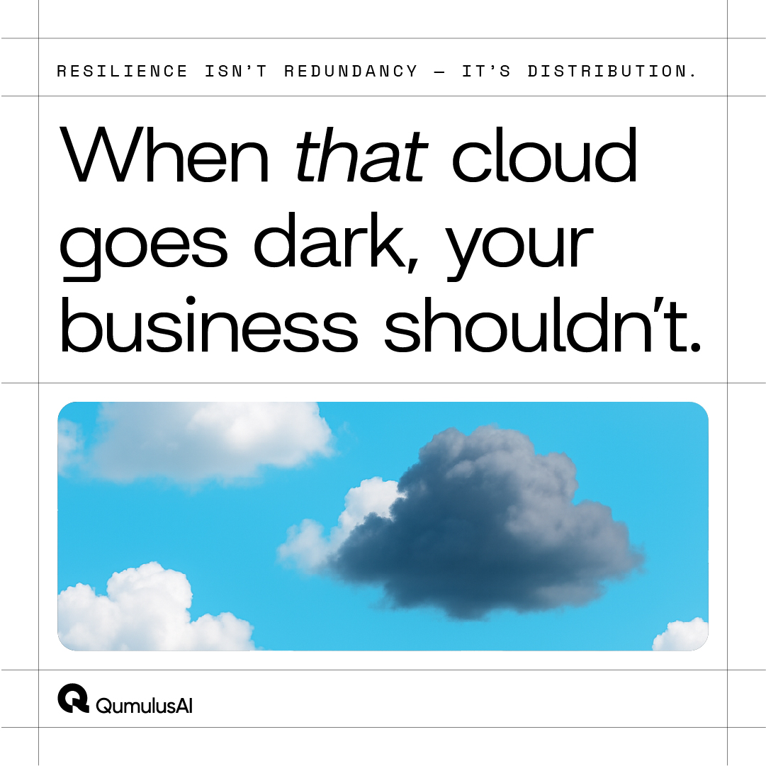 QumulusAI's tweet image. One cloud went dark today.
The sky didn’t.

#AIInfrastructure