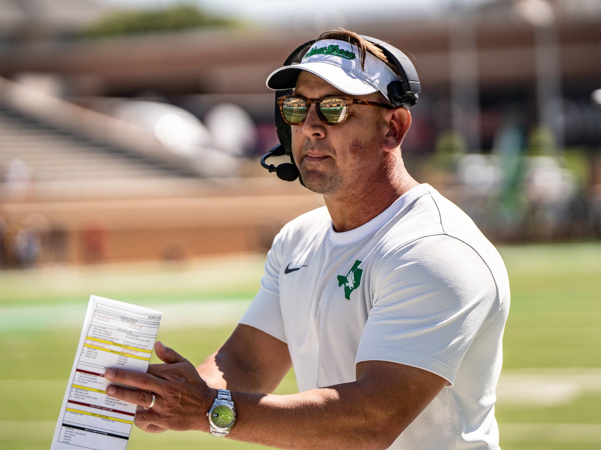 The North Texas board of regents delegated authority to the school's athletics department to finalize a contract extension with football coach Eric Morris on Monday.

Here's more on where things stand, including details on Morris' current buyout.

dentonrc.com/rsssports/rege…