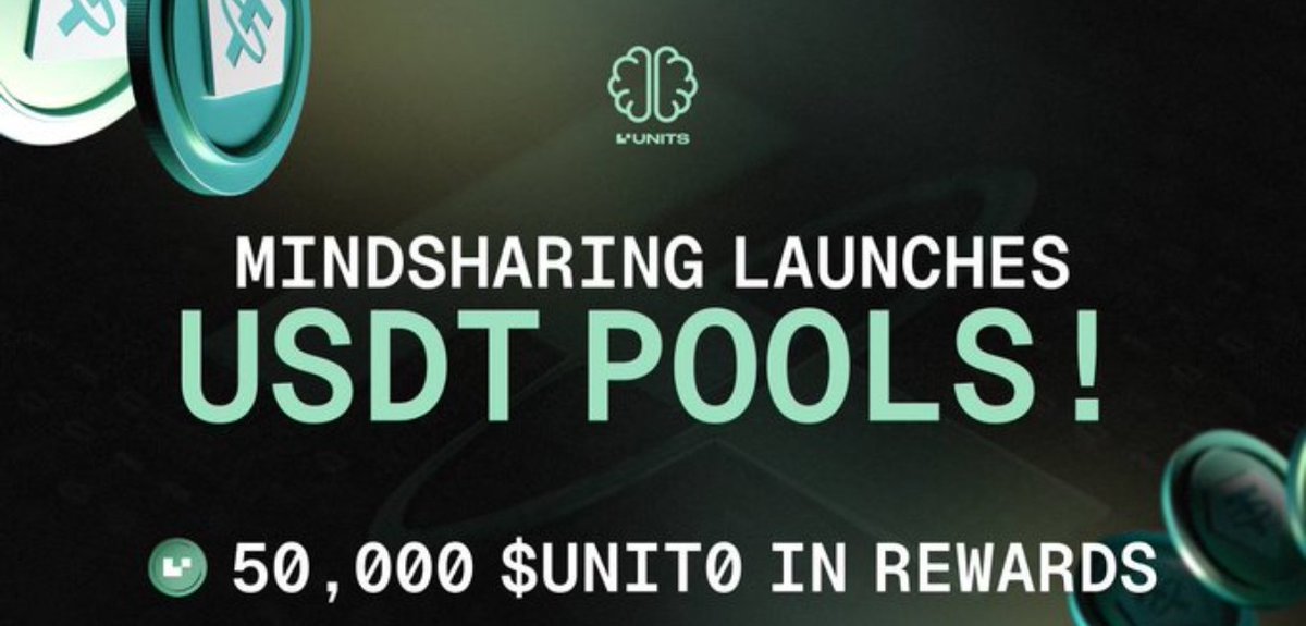 rayray_1_'s tweet image. Mindsharing is leveling up!

USDT Pools are officially live
and there’s 50,000 $UNIT0 in rewards waiting to be claimed.

Yield hunters, it’s your time.

@Unilendone #unilend