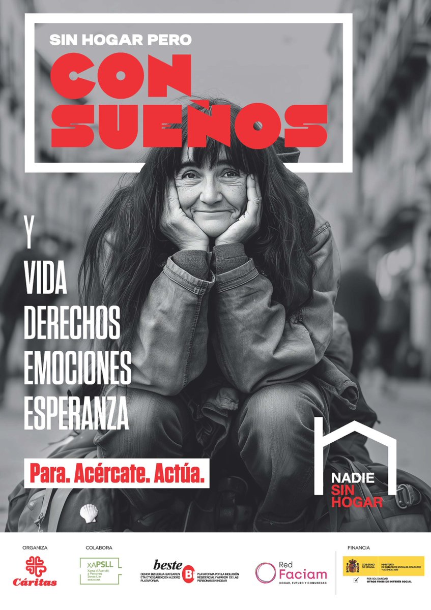 Pastoral Social Madrid (@passocialmad) on Twitter photo Agenda JUEVES y DOMINGO:
Campaña Personas Sin Hogar 2025: SIN HOGAR, PERO CON SUEÑOS -> pastoralsocialmadrid.com/campana-person…
Jueves 23 MARCHA y ACTO DE CALLE en nuestra <a href="/archimadrid/">Archidiócesis de Madrid</a> y DESAYUNO DE PRENSA --- Domingo 26 CELEB. EN PARROQUIAS Y COMUNIDADES
Materiales, trabajo grupal, guion Agenda JUEVES y DOMINGO:
Campaña Personas Sin Hogar 2025: SIN HOGAR, PERO CON SUEÑOS -> pastoralsocialmadrid.com/campana-person…
Jueves 23 MARCHA y ACTO DE CALLE en nuestra <a href="/archimadrid/">Archidiócesis de Madrid</a> y DESAYUNO DE PRENSA --- Domingo 26 CELEB. EN PARROQUIAS Y COMUNIDADES
Materiales, trabajo grupal, guion