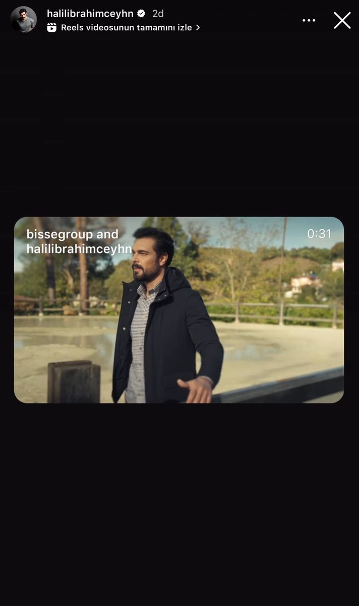 Halil İbrahim Ceyhan IG story 📸

#HalilİbrahimCeyhan