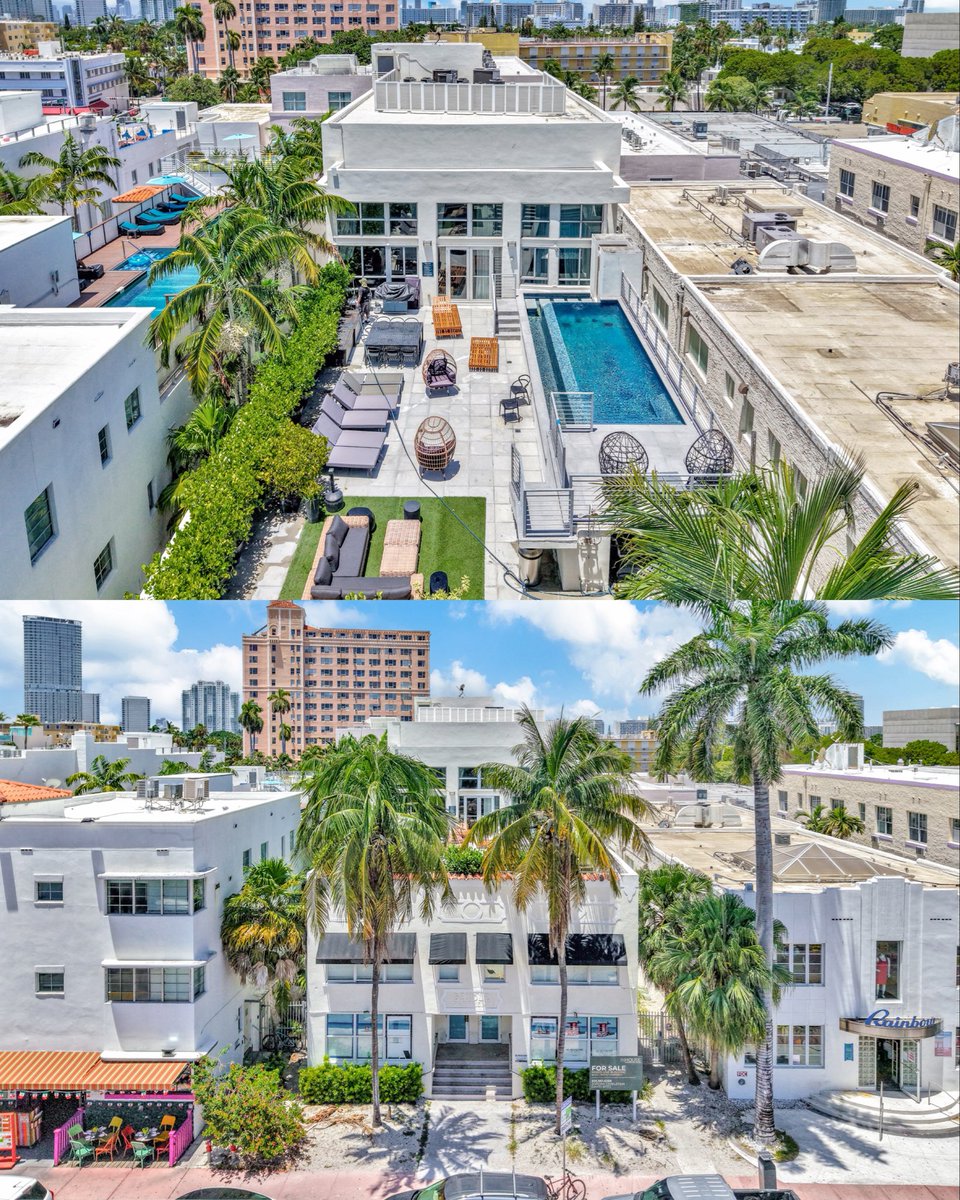mia_drones's tweet photo. Roami at Collins Ave - Miami 🌴☀️ #realestate #miami https://t.co/Qgqqoinudt