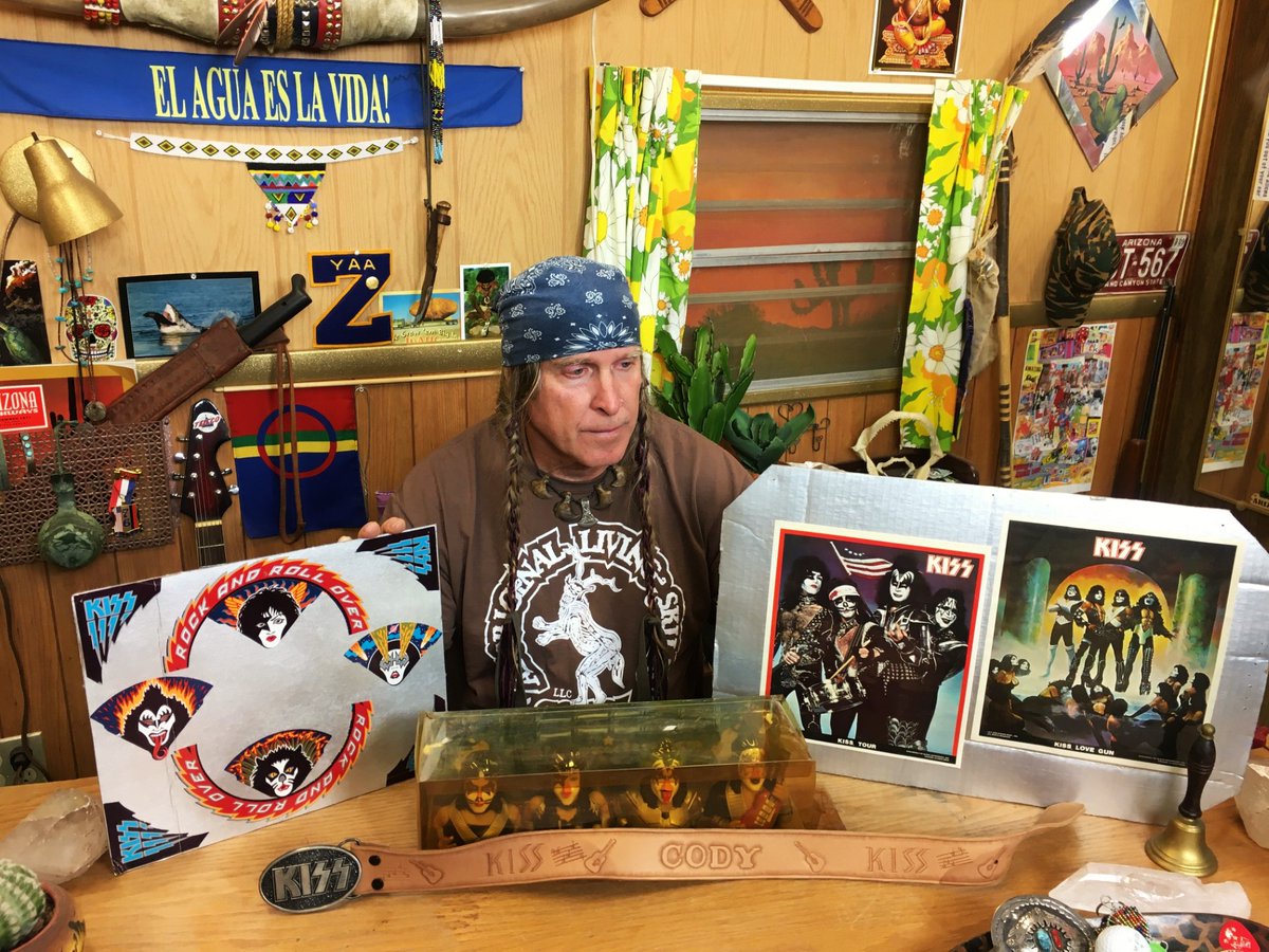 Ace Frehley… one of my heroes. I was nine years old when I became a KISS fan. I was a proud member of the KISS Army, had their comic books where the red ink was supposedly made with their blood, and bought every KISS album. Ace was my favorite. RIP Spaceman. Your fan, Cody