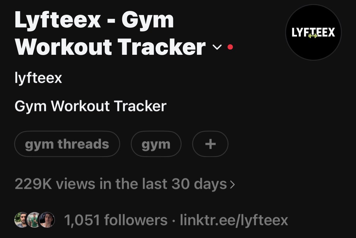 🤯 800+ followers in just 24 hours!

Here is my story:
7 days ago started a new channel to promote my app on Threads!

Today, just hit 1050+ followers, and 230k impressions!

This is just the beginning!