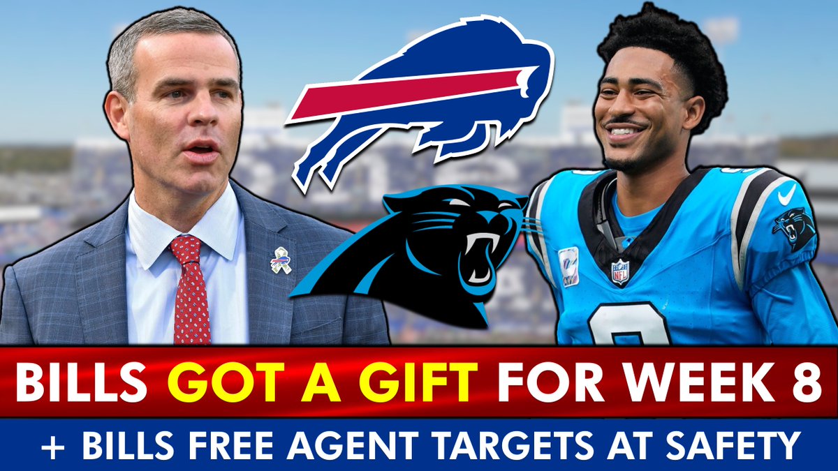 Bryce Young is OUT For Week 8 vs. Buffalo, and Andy Dalton is in...

We got the latest Bills vs. Panthers news plus four safeties the Bills could sign in free agency: youtube.com/watch?v=JSjy5p…

<a href="/ChatSports/">Chat Sports</a>