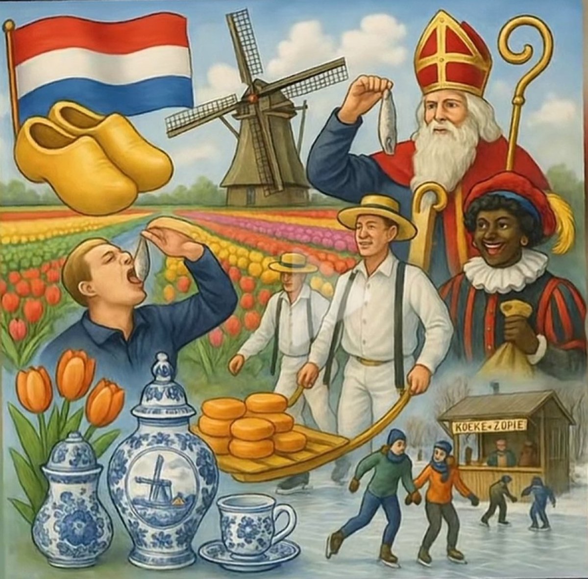 De goede oude tijd….🇳🇱🇳🇱🇳🇱🇳🇱