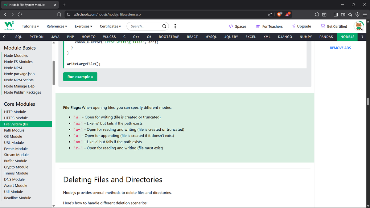 GhimireSiddanta's tweet photo. #LUD23 #LearningUtsav2025 #FestivalOfLearning 

Continued with Node.js Core Modules!
-File System (fs) Module – reading, writing &amp; managing files
-Path Module – handling and resolving file paths easily https://t.co/PilJ0FRTf5