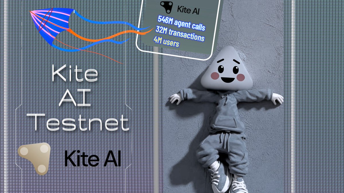 vladleon_777's tweet image. 🔥 The future of AI isn’t chatbots — it’s autonomous agents.
Kite AI just hit 546M agent calls,32M transactions, and 4M users on its testnet.
The #AgenticWeb is already here.
Are you in or watching from the sidelines?👀
👉testnet.gokite.ai/?referralCode=…
@GoKiteAI  #AIAgent  #Web3 #DeAI