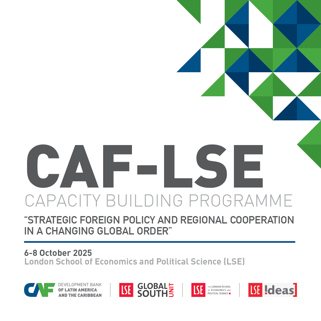 Earlier this month, we hosted the CAF–LSE Capacity Building Programme 2025 at the London School of Economics — a closed-door event on “Strategic Foreign Policy and Regional Cooperation in a Changing Global Order.” 🌍

@LSE_GlobalSouth @LSE_IDEAS <a href="/AgendaCAF/">CAF</a> <a href="/LSEIRDept/">LSE Intl Relations</a>