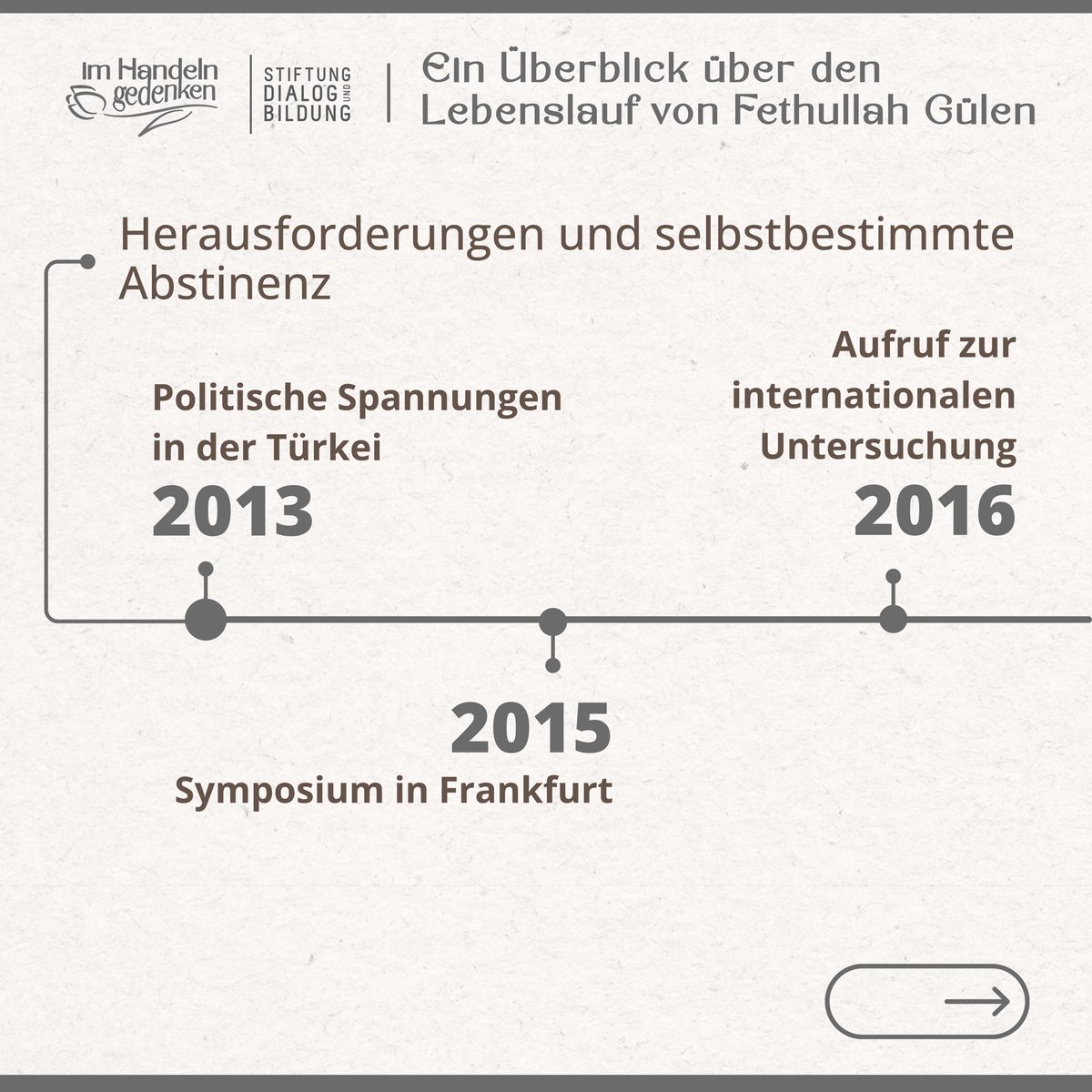 StiftungDuB's tweet image. Trotz schwieriger Jahre bleibt Gülen seinem Engagement für Frieden, Bildung und Dialog treu.
Sein Vermächtnis lebt in Schulen, Ideen und Menschen auf der ganzen Welt weiter. (2013-2024)

#FethullahGülen #Hizmet #ImHandelnGedenken #GulensLegacy