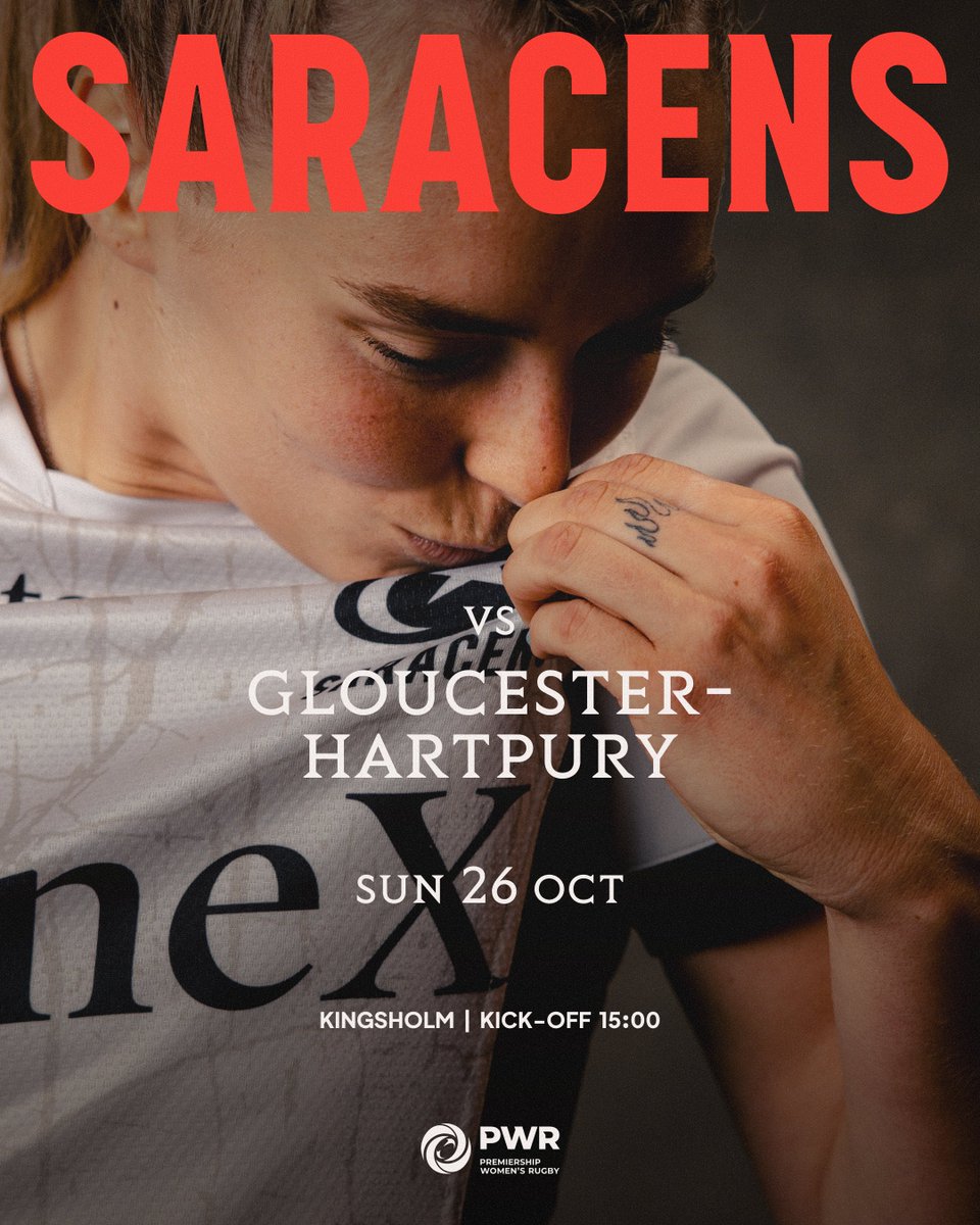 SaracensWomen's tweet image. Time for revenge. 💫