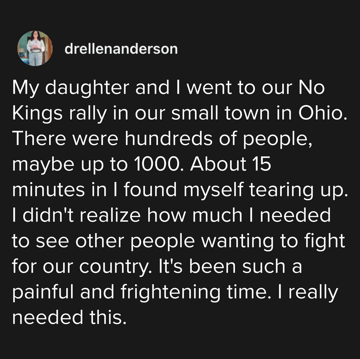 It's worth fighting for.