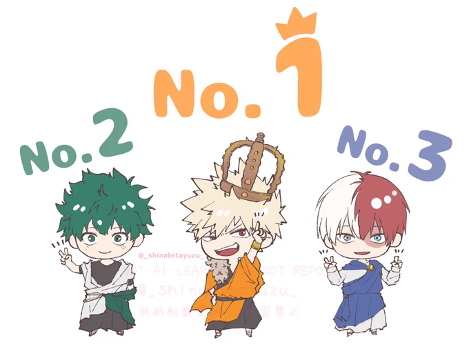 ワンツースリーおめでとうだよ