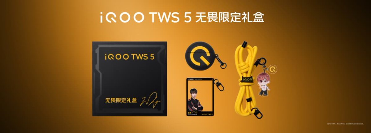 _CodeWizard's tweet image. 🎧 The #iQOOTWS5 launched today in China 🇨🇳
Price starts at ¥399 💰
Immersive sound, ultra-low latency, and premium design — audio that matches iQOO performance. ⚡🎶
#iQOO #iQOOTWS5