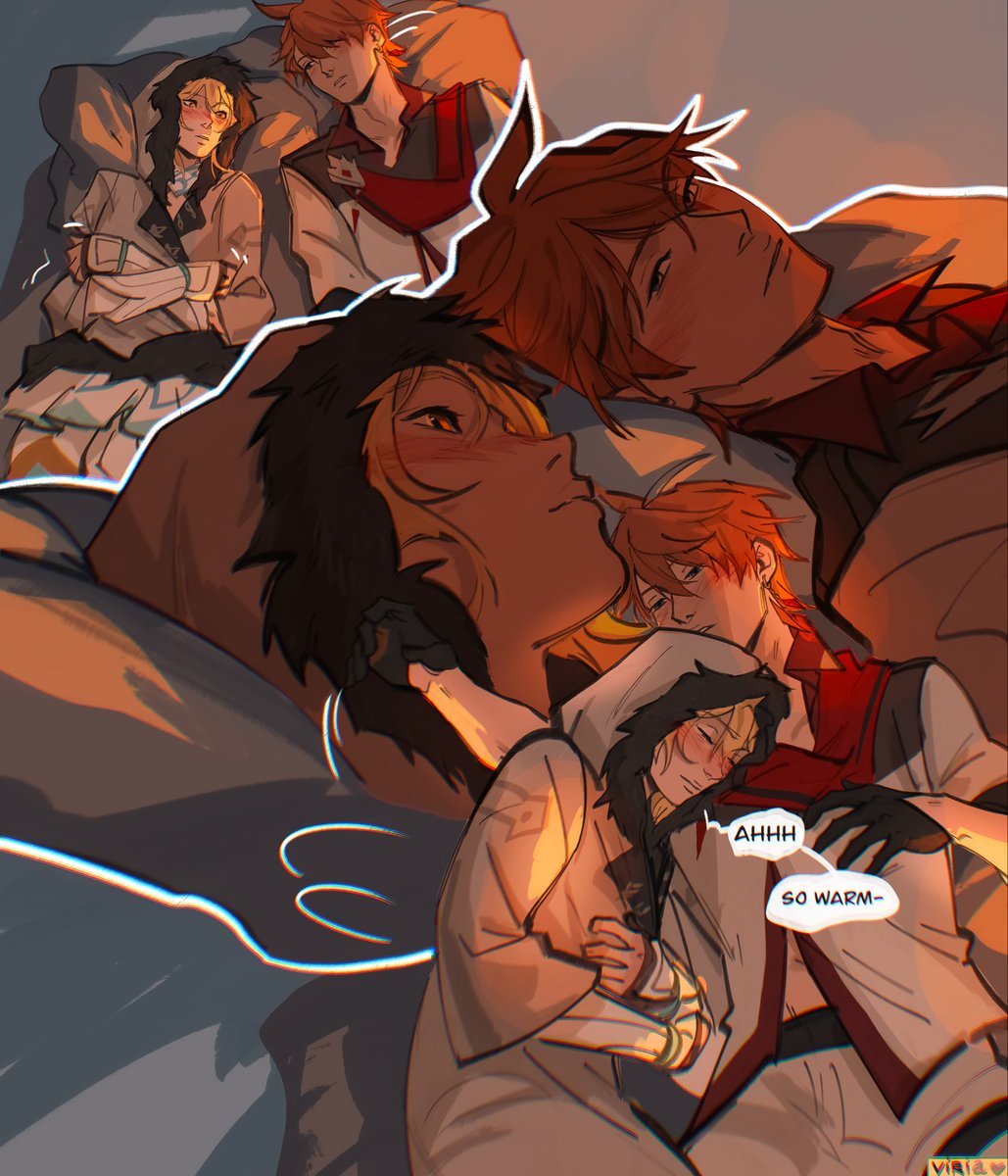 Sharing warmth on Dragonspine (pages 1-4 out of 11) 

#chilumi #GenshinImpact 