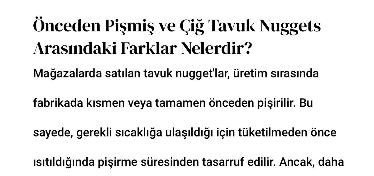 sdnrk_'s tweet photo. @Poyrazbey_ @bidelibikemik @kuvaya1 Nugget üzerine tez yazıcağımı düşünmezdim https://t.co/xQfajK5Ri5